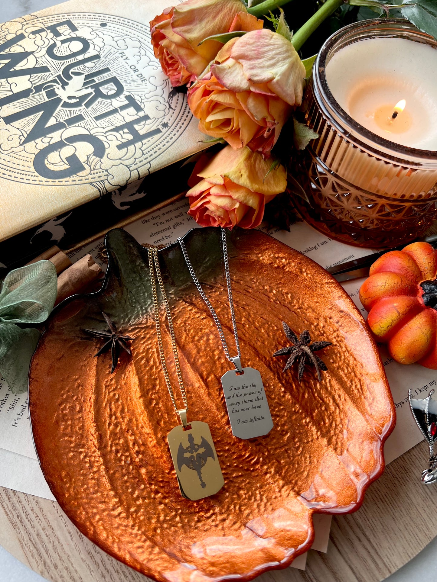 Dragon Relic Laser Engraved Necklace