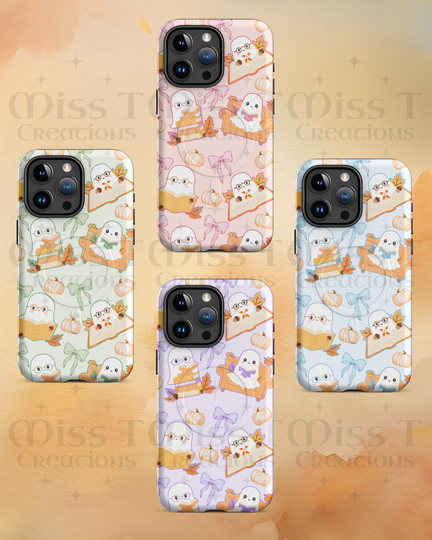 Bookish Ghosties Tough MAGSAFE Phone case for iPhone