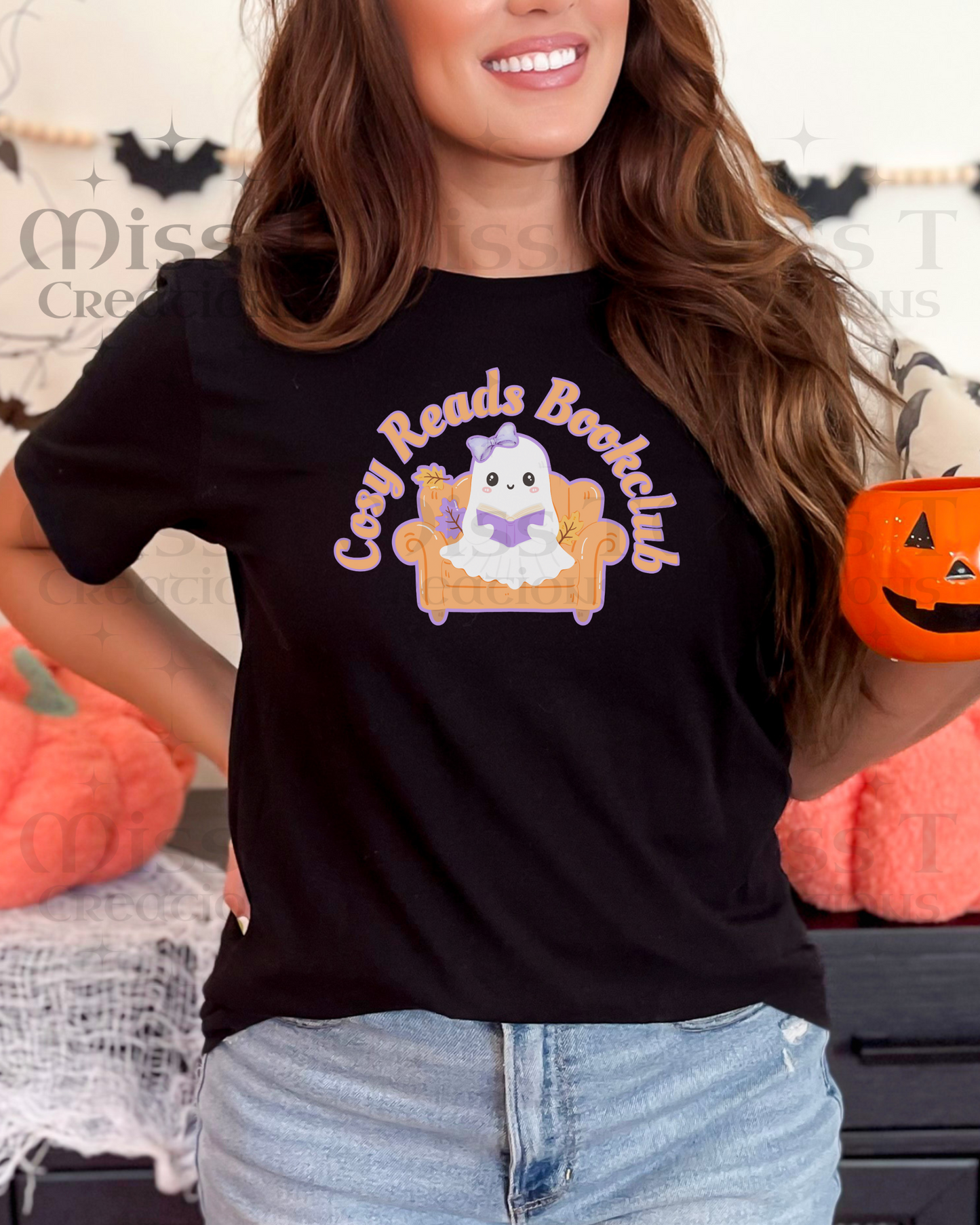 Cosy Reads Bookclub Black Tshirt