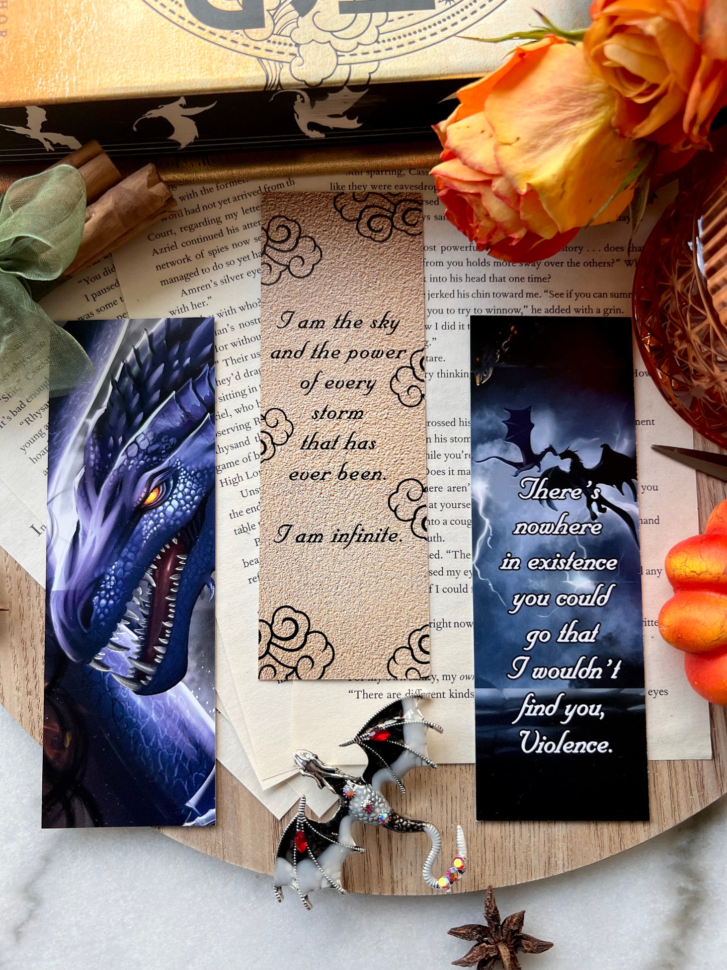 Fourth Wing Bookmarks