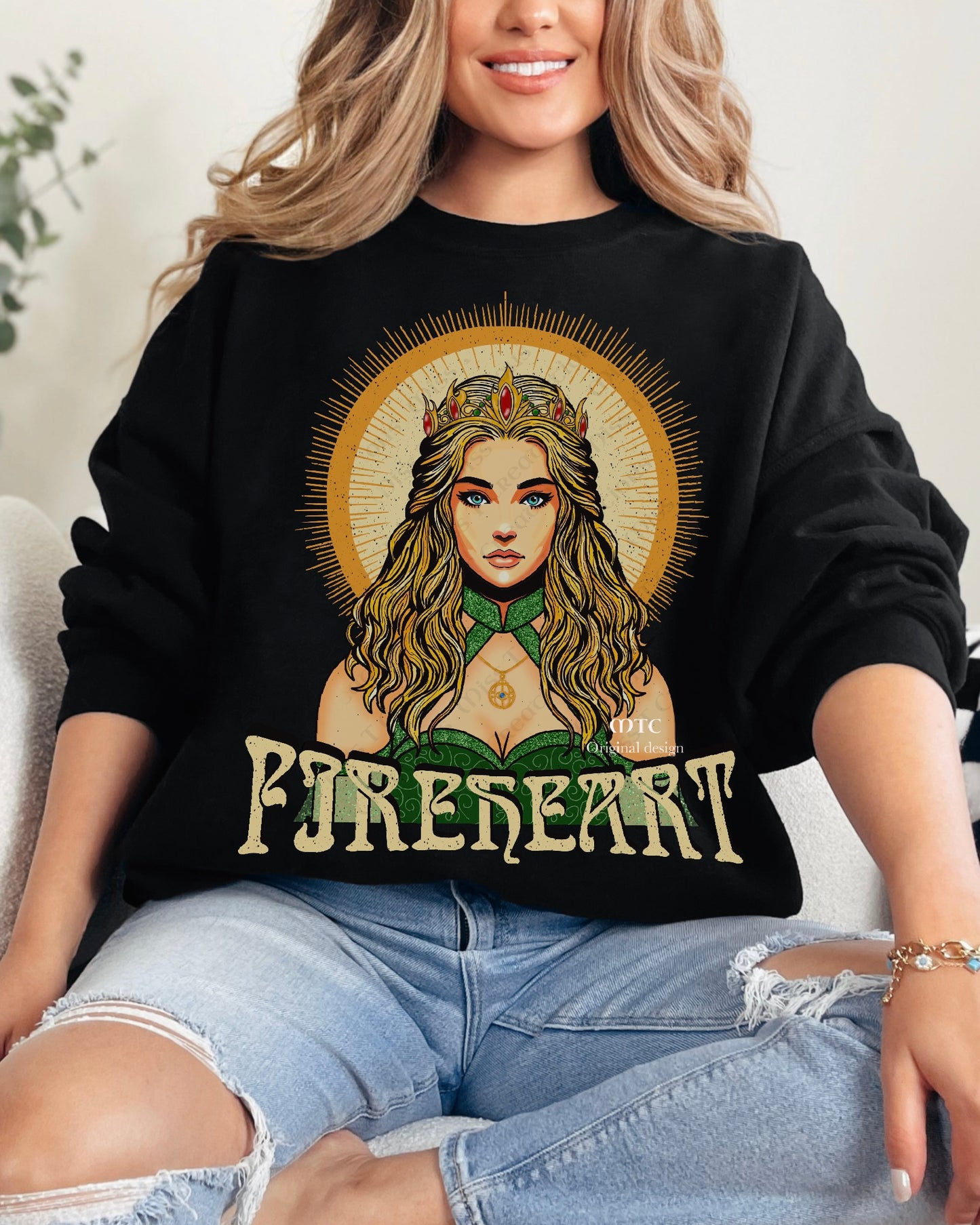 SJM Leading Ladies Sweatshirt-Fireheart