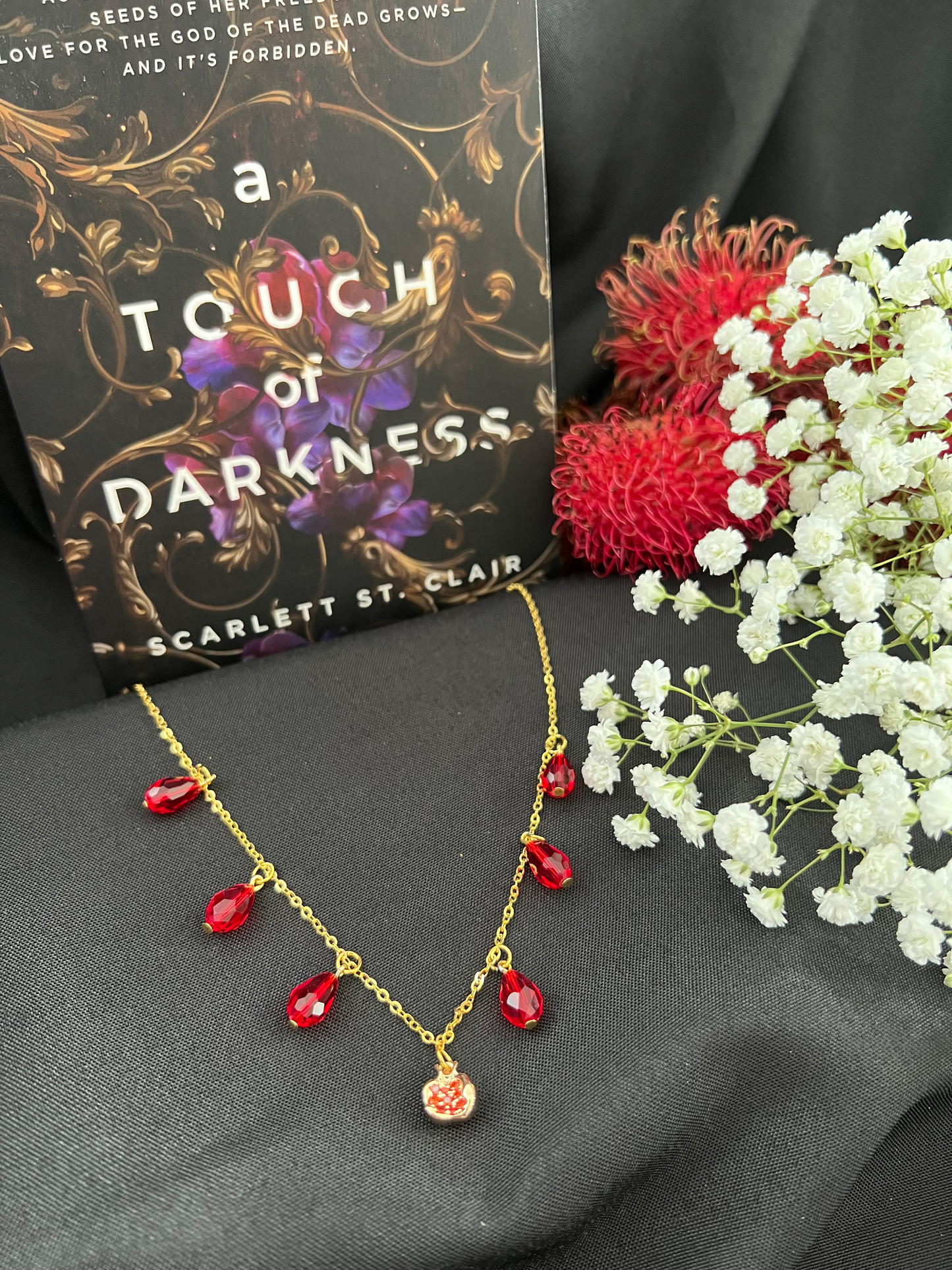Pomegranate Necklet