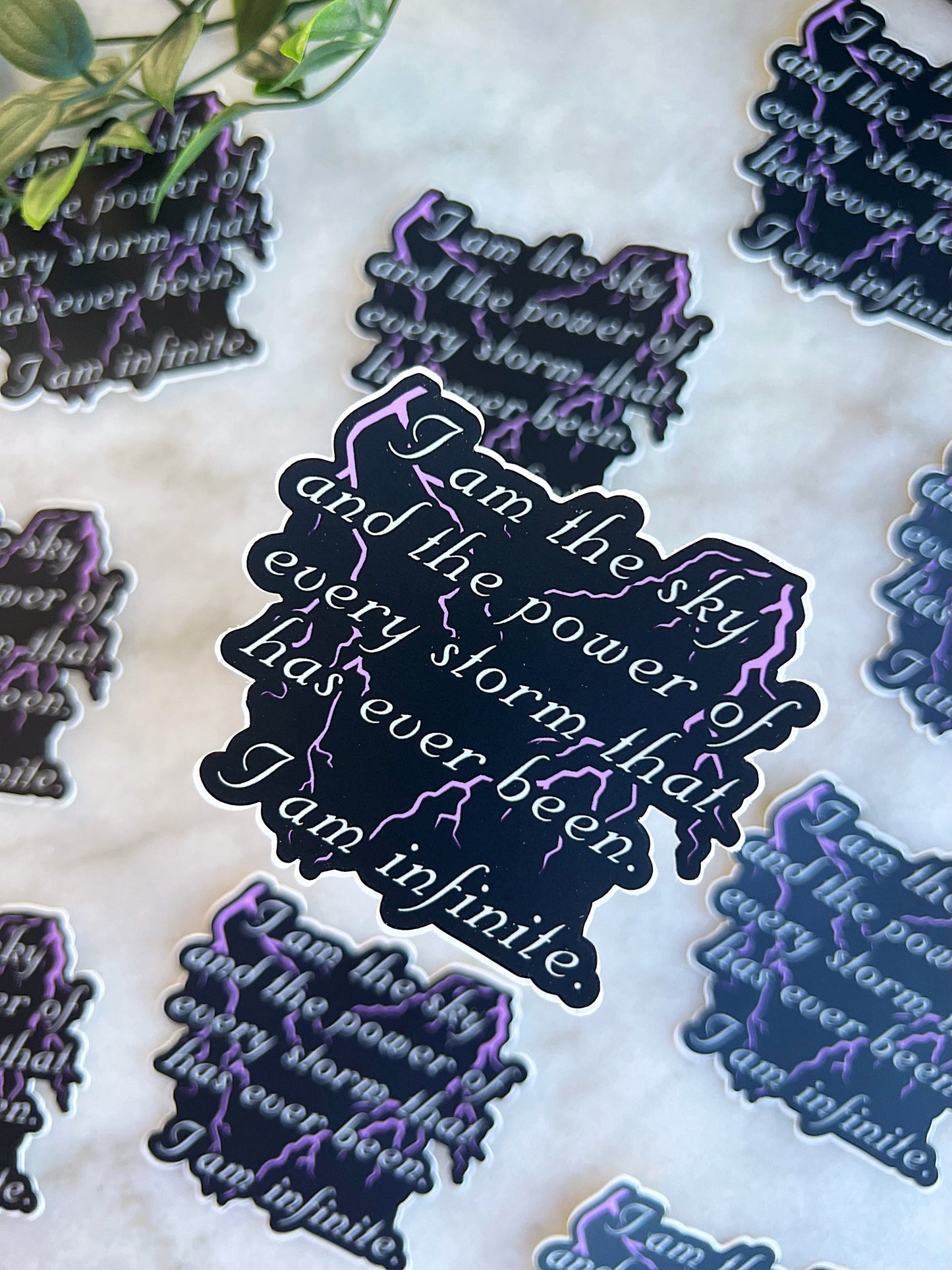 I am infinite sticker
