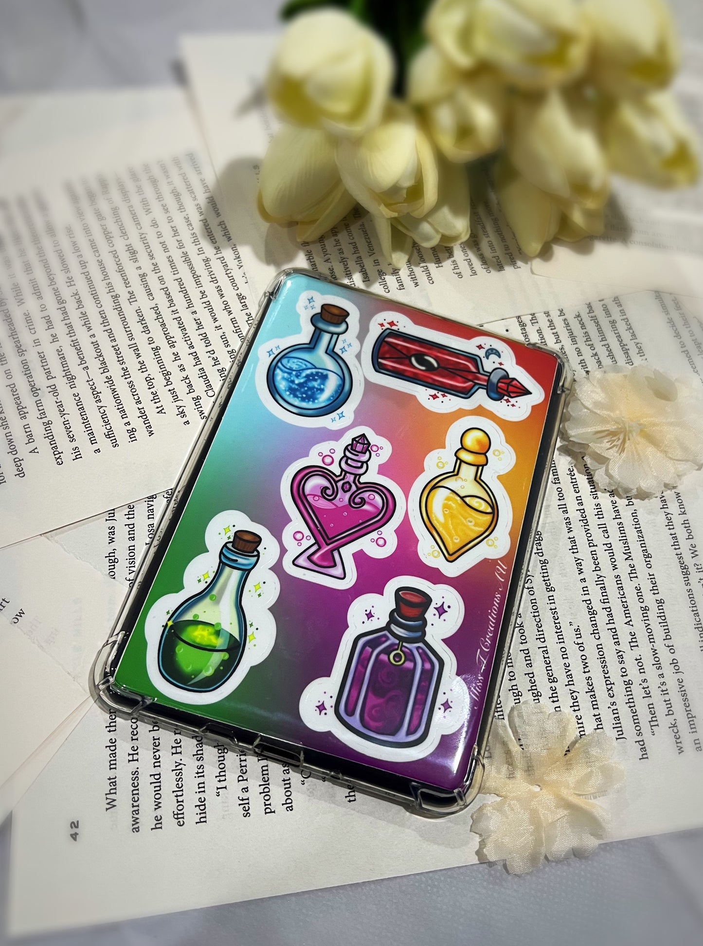 Bookish Sticker sheets