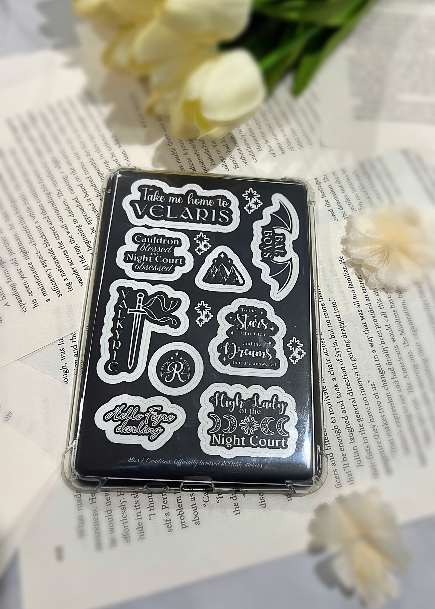 ACOTAR | TOG | CC Sticker sheets