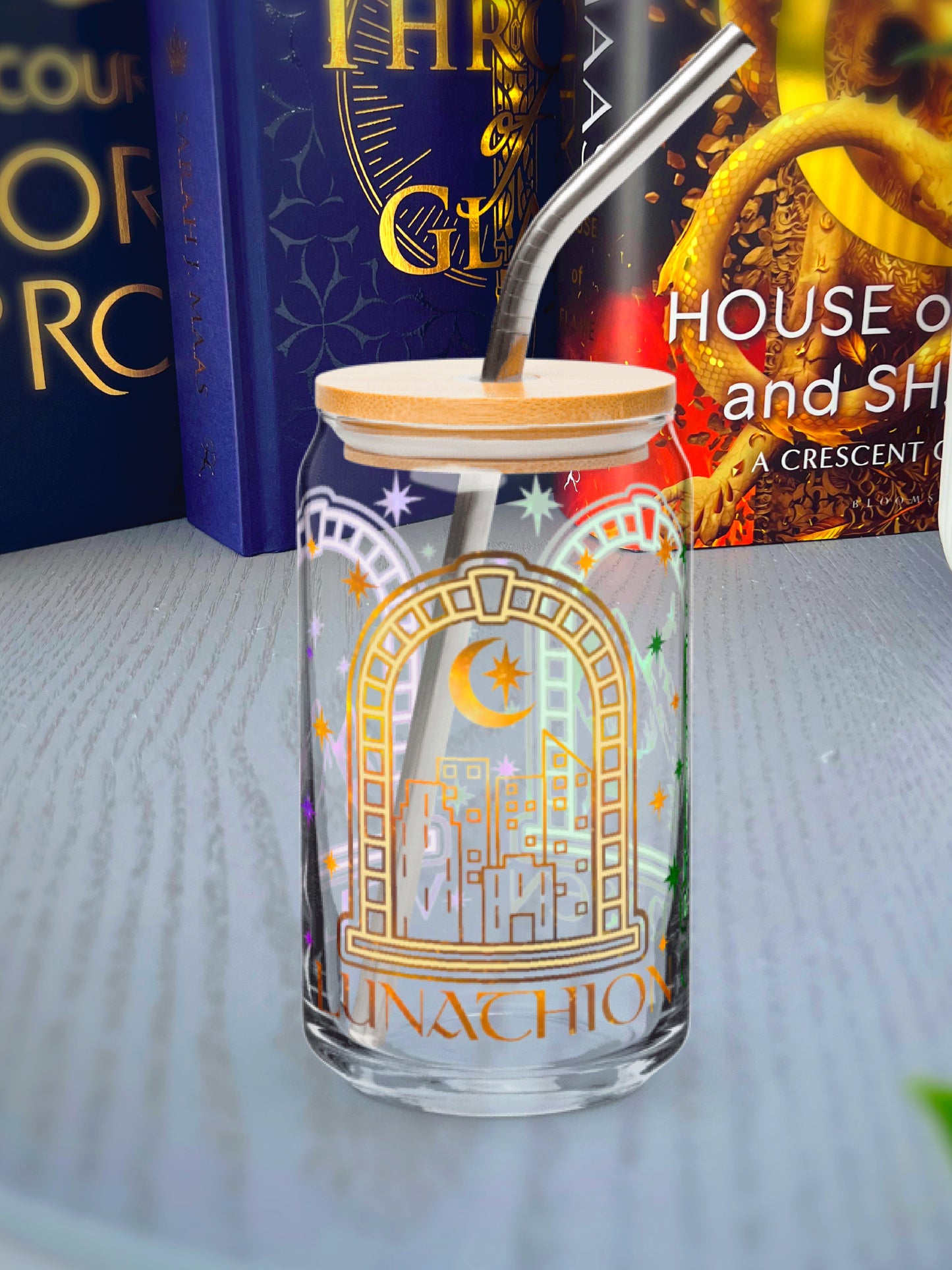 Maasverse Glass Can Tumbler