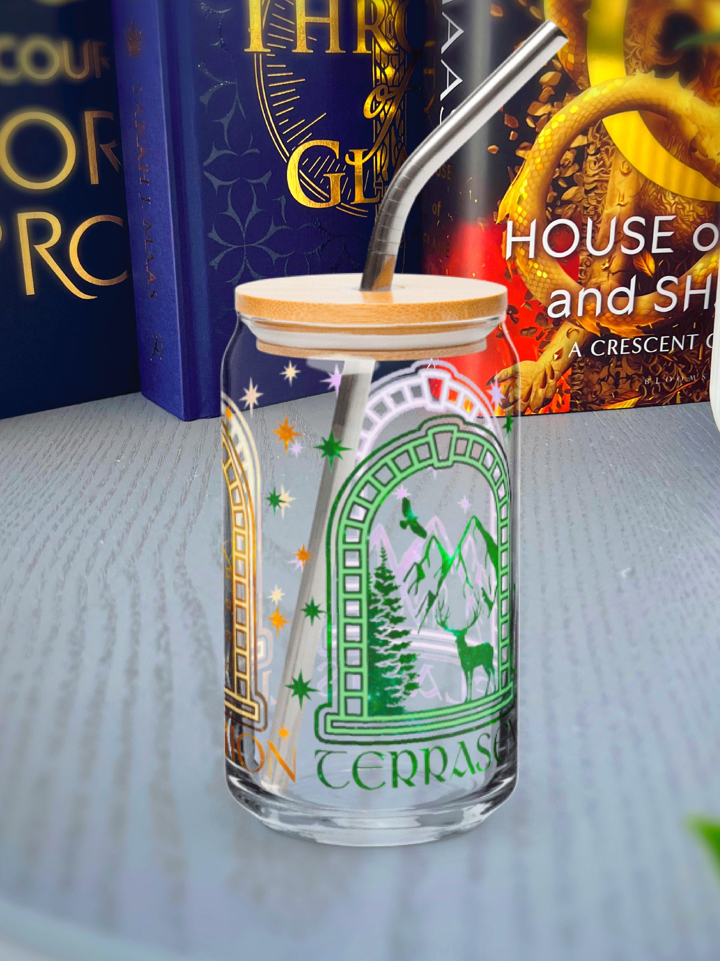 Maasverse Glass Can Tumbler