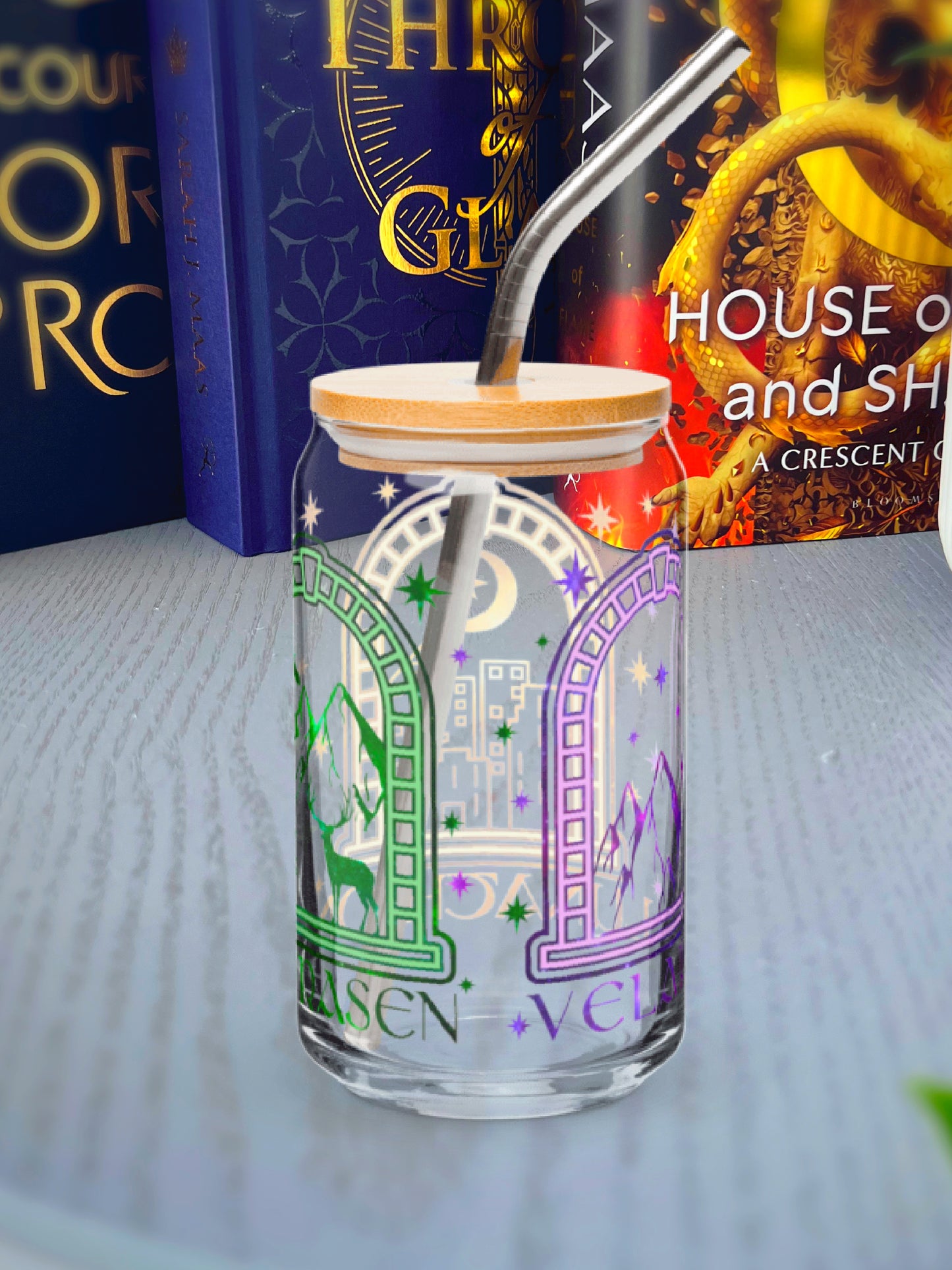Maasverse Glass Can Tumbler