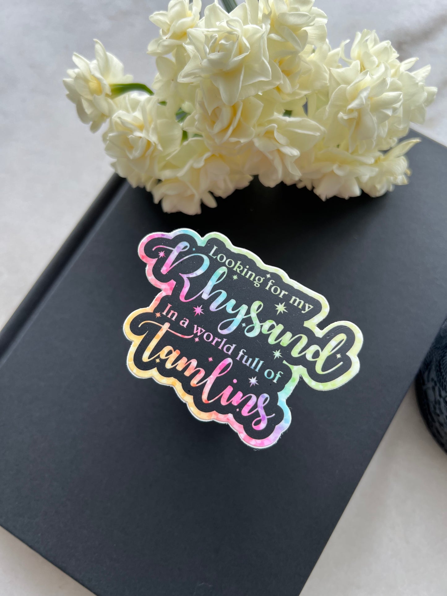 Looking for my Rhysand Rainbow Sticker