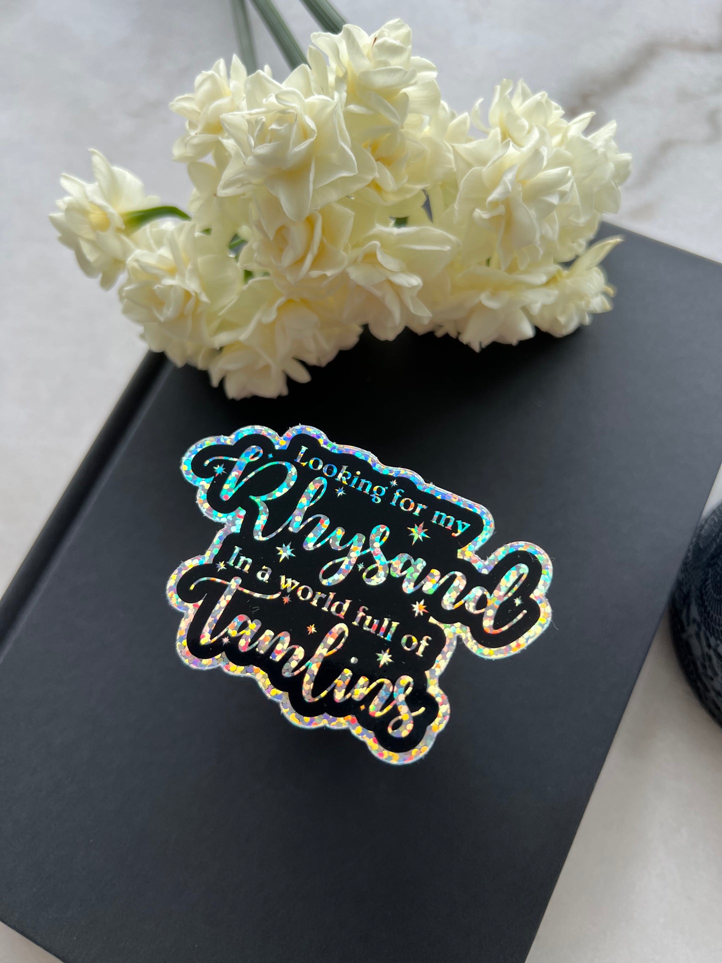Looking for my Rhysand Glitter Sticker