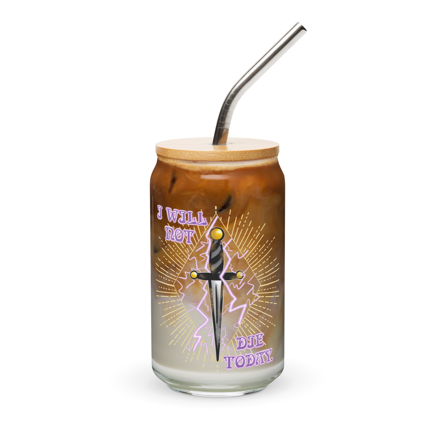 Fourth Wing Glass Can Tumbler