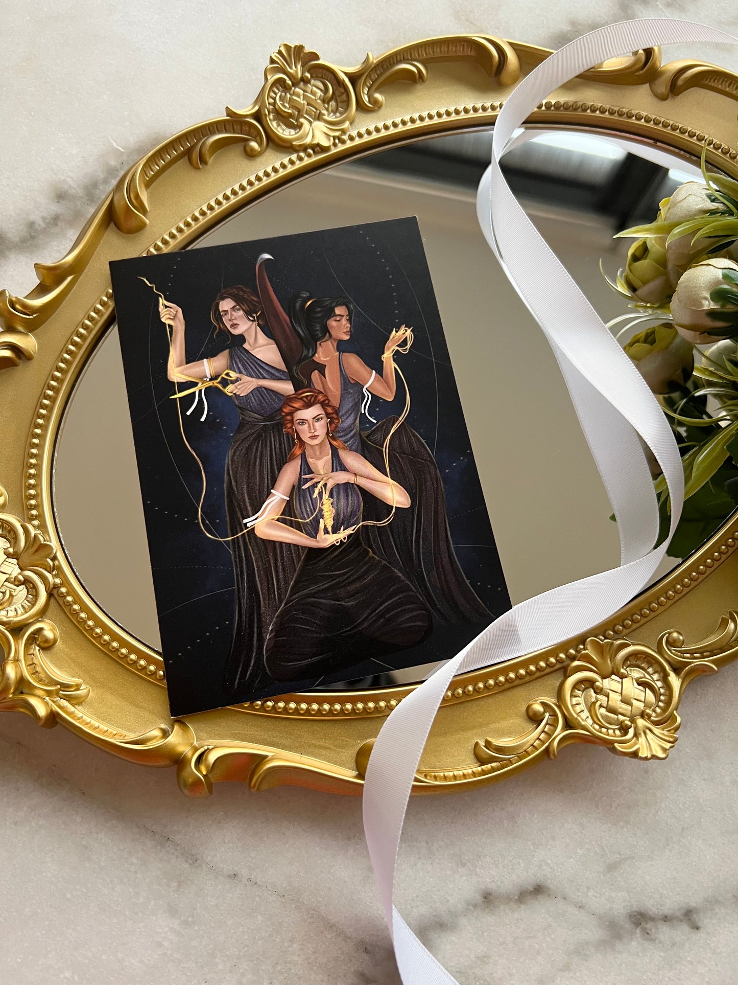 Valkyrie Sisters of Fate Art Print
