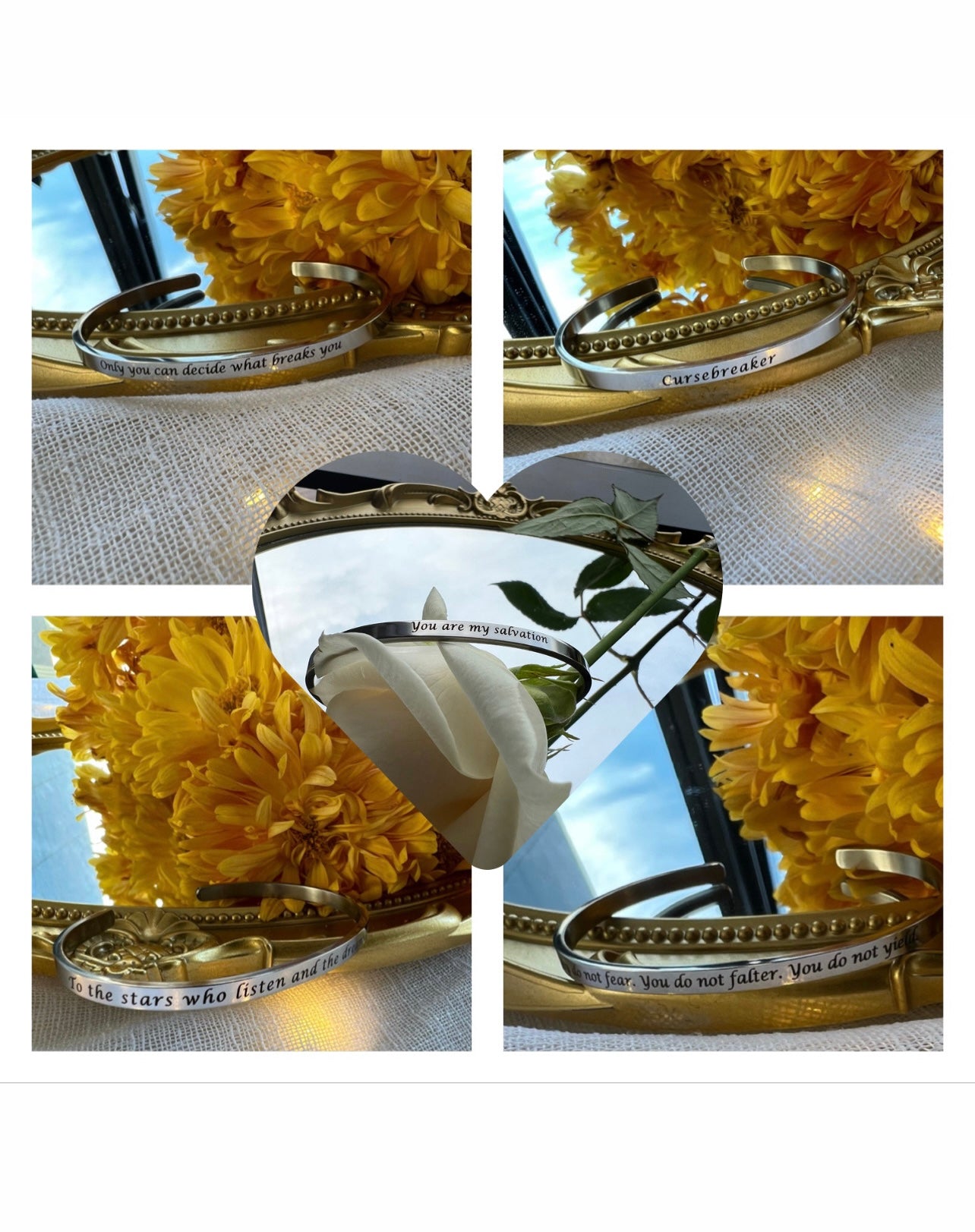ACOTAR Quote Bangle