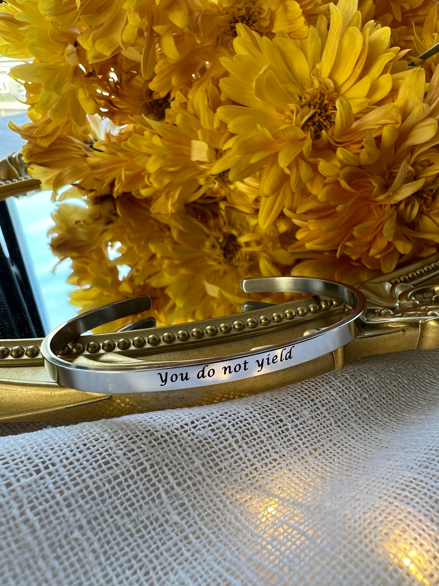 Throne of Glass Quote Bangle