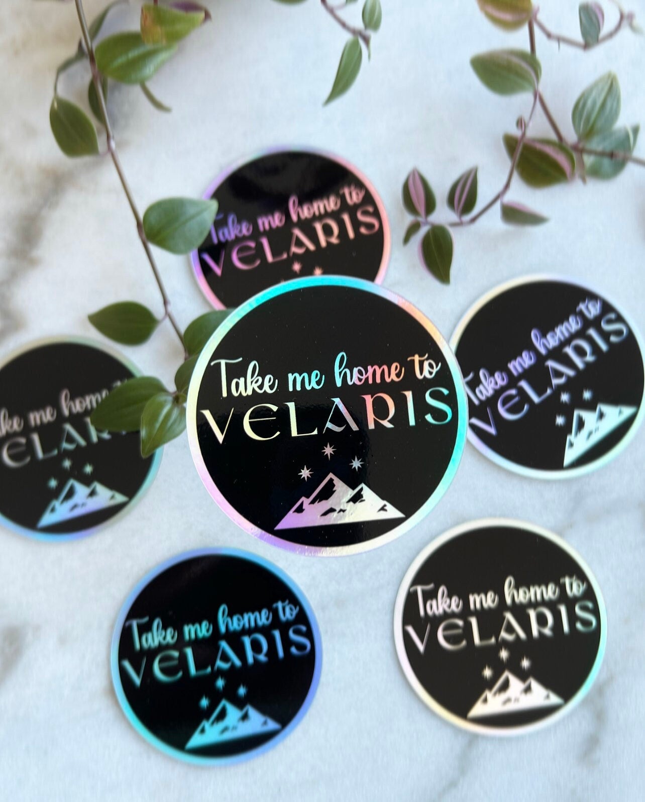 Take me home to Velaris Holographic Sticker