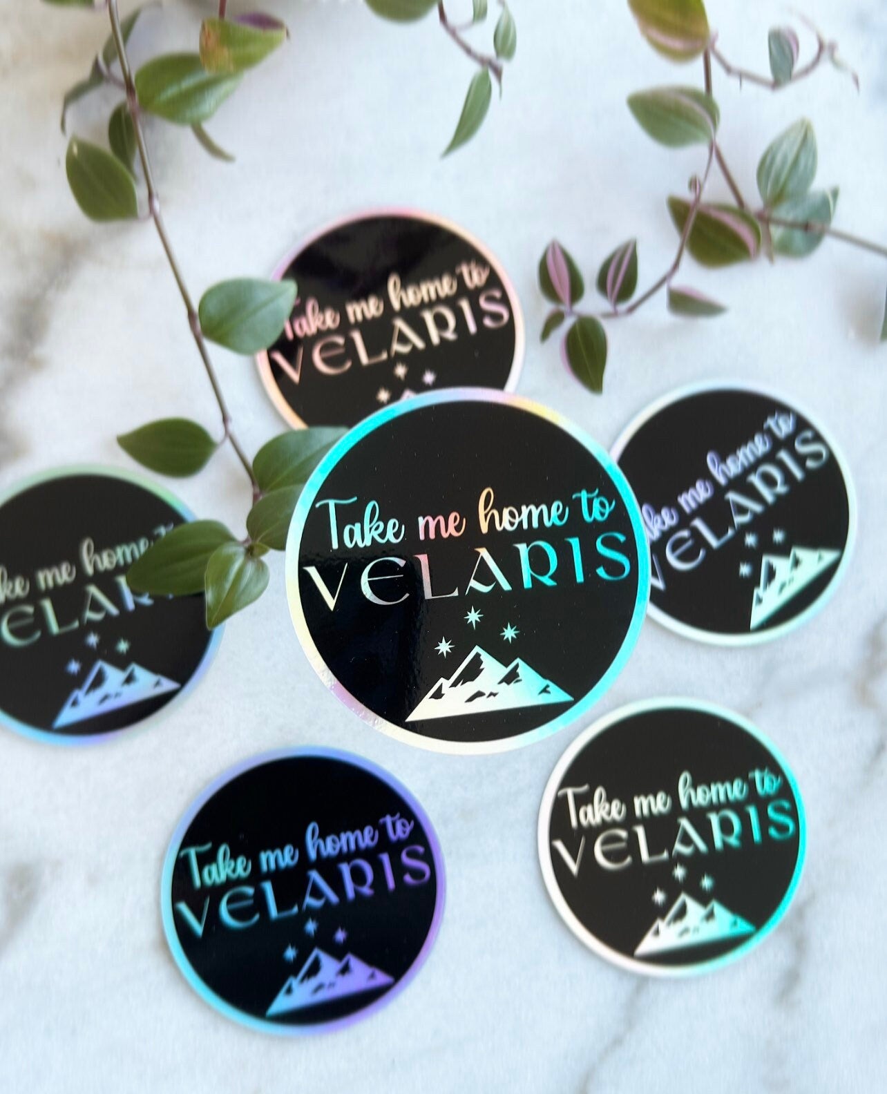 Take me home to Velaris Holographic Sticker