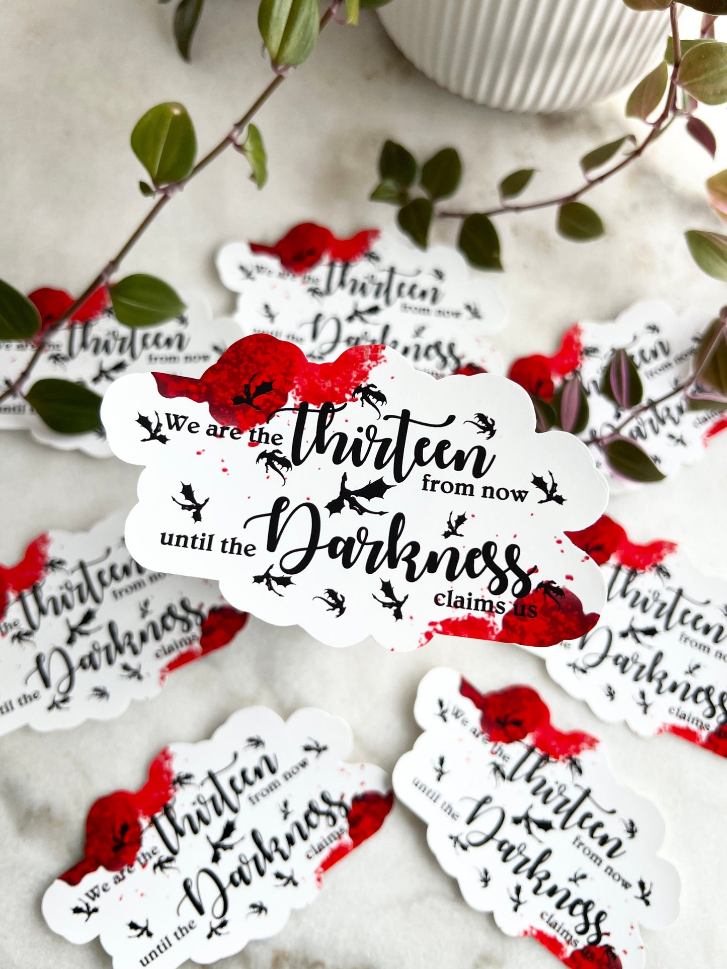 From now until the darkness Removable sticker