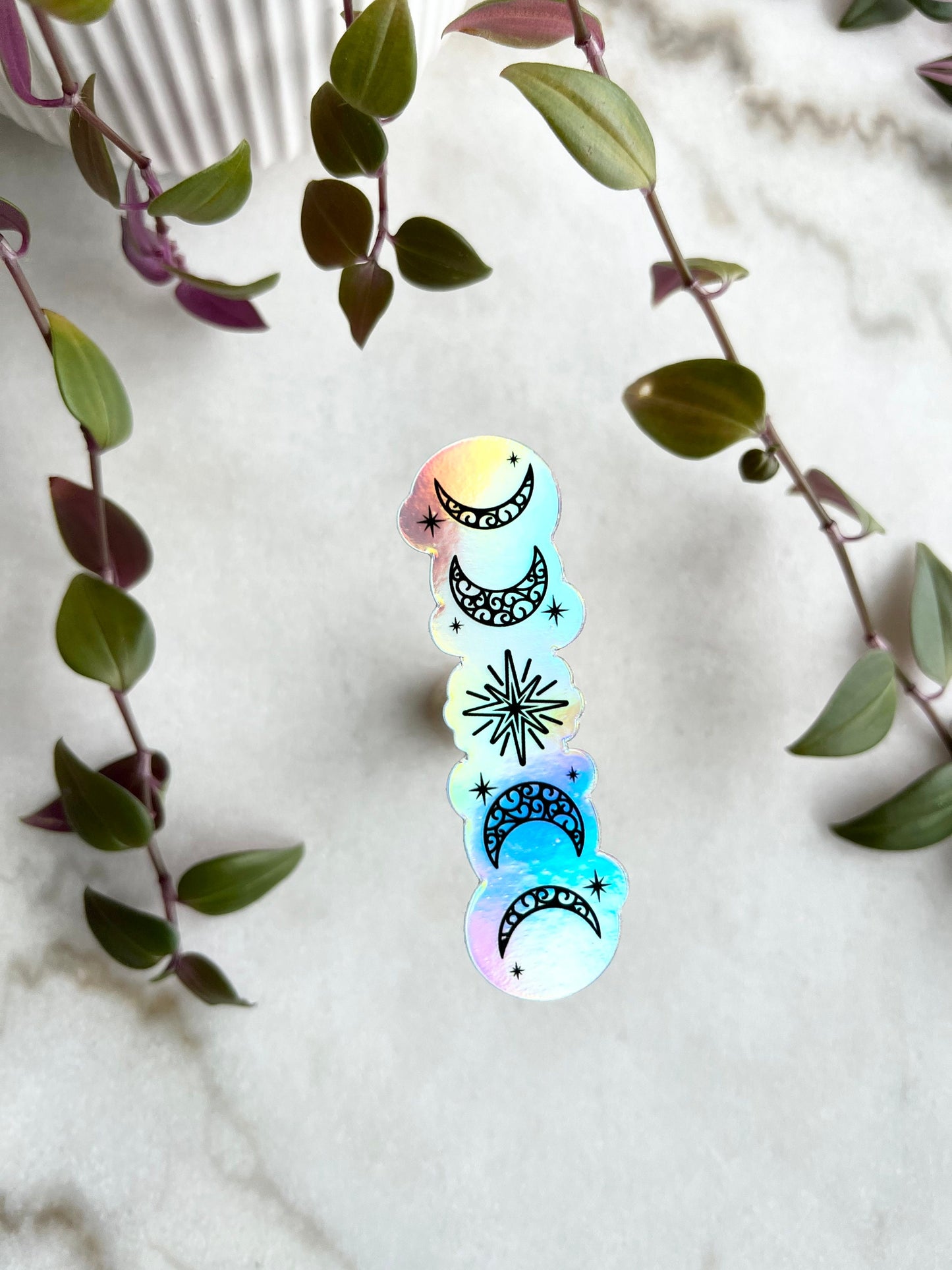 Feyre back tattoo holographic sticker