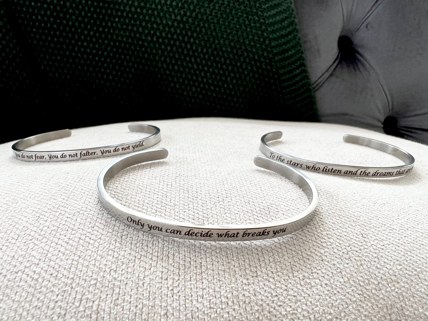 ACOTAR Quote Bangle