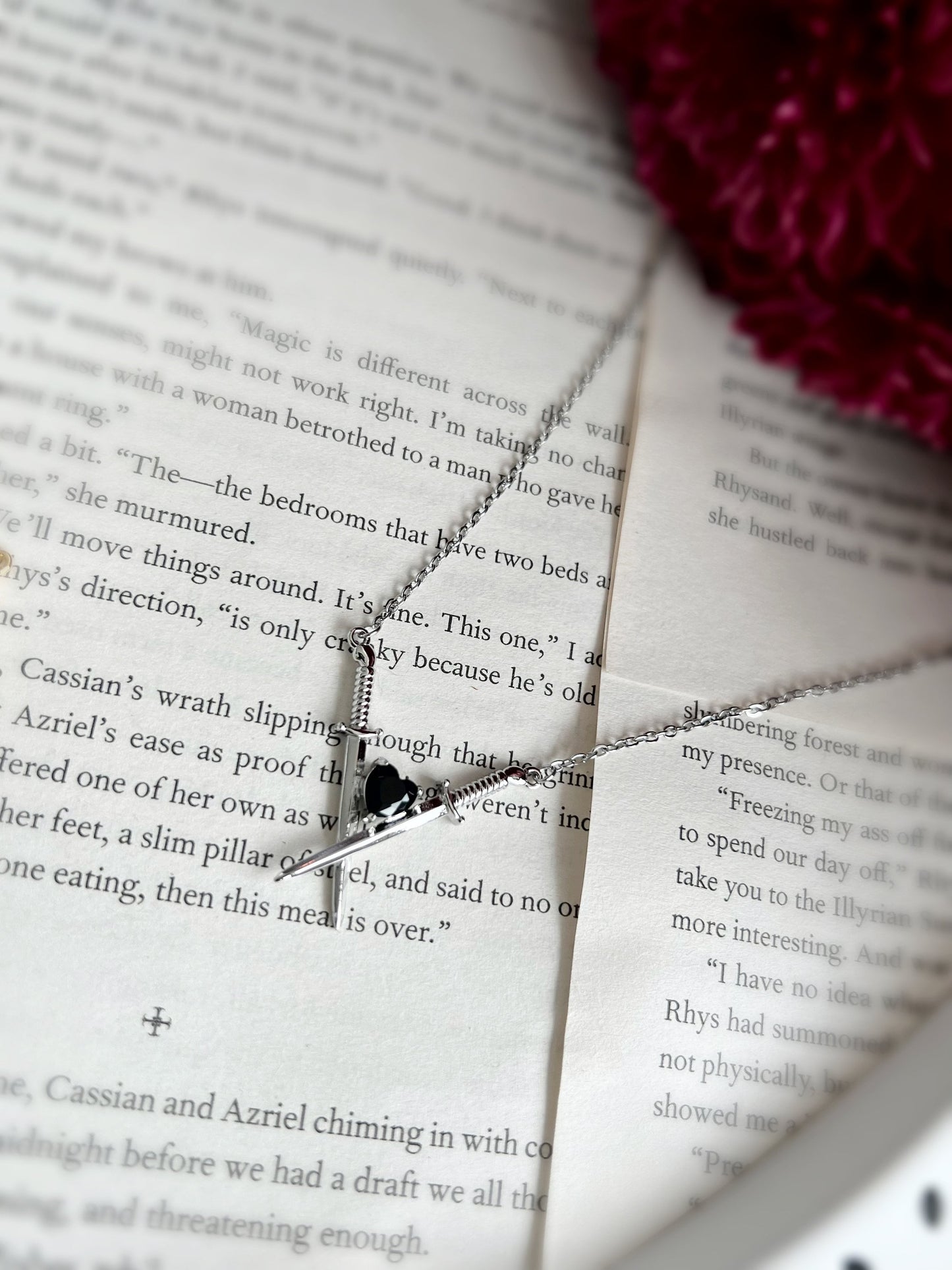 Enemies to lovers necklace