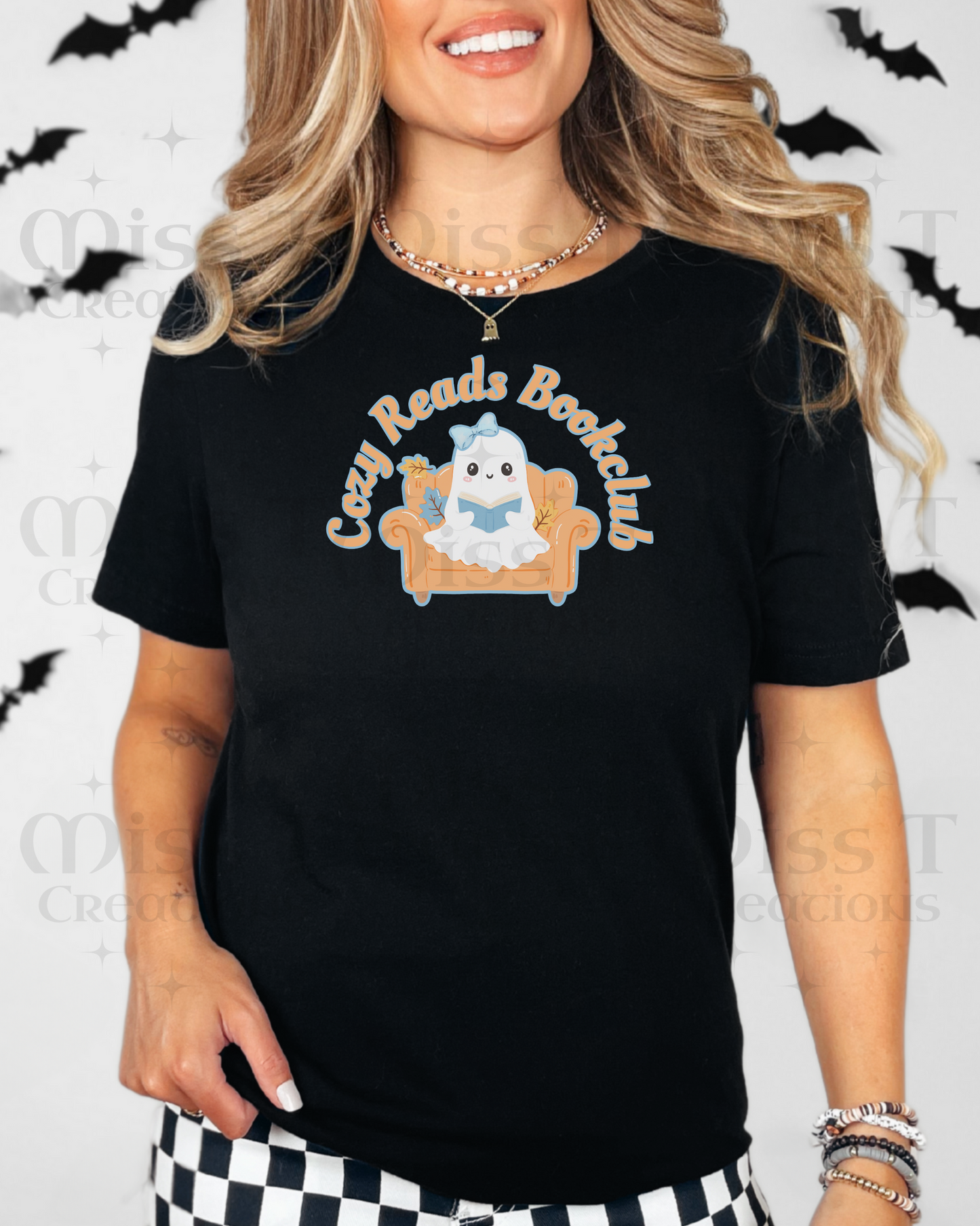 Cosy Reads Bookclub Black Tshirt