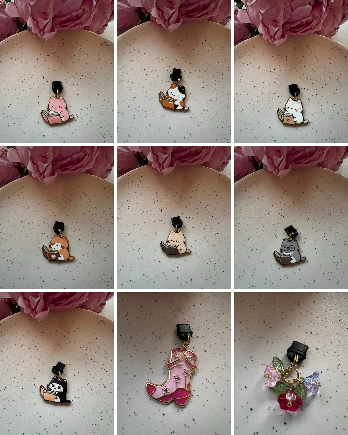 Kindle/Phone Charms
