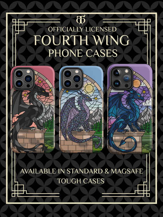 Fourth Wing Dragon Ledge iPhone Case