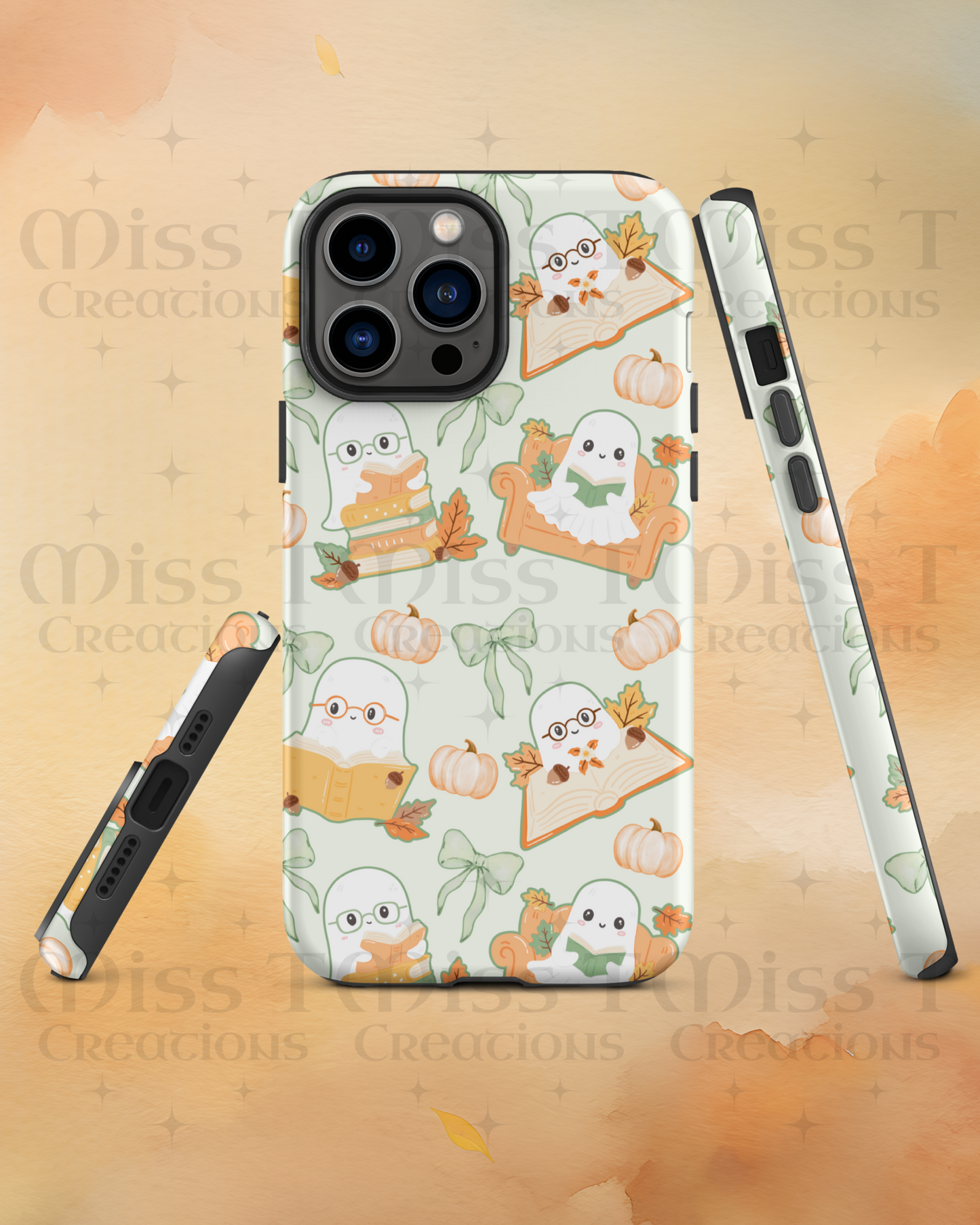 Bookish Ghosties Tough Phone case for iPhone