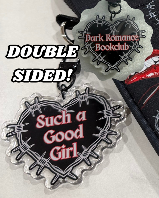 Dark Romance Keyring