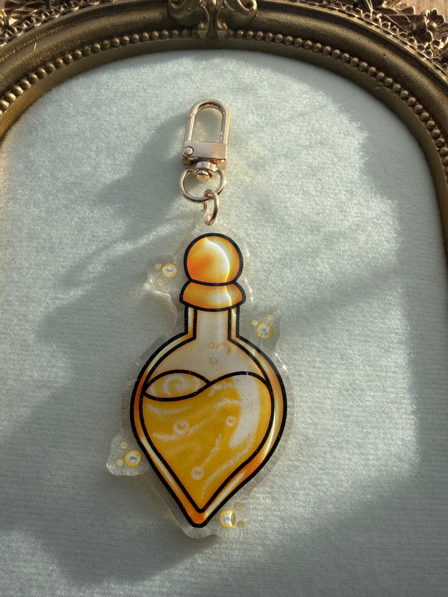 Luck potion Glitter Keyring