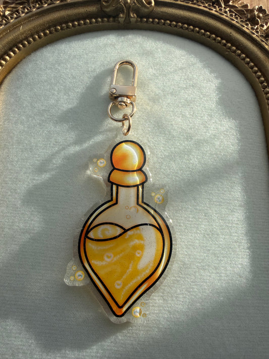 Luck potion Glitter Keyring