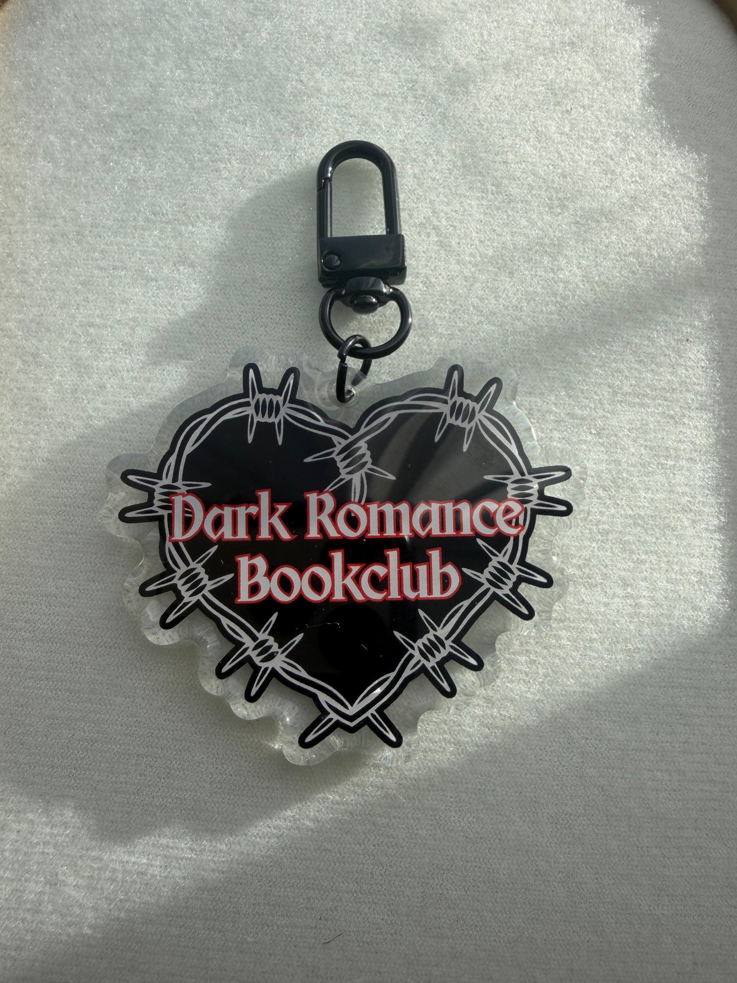 Dark Romance Keyring