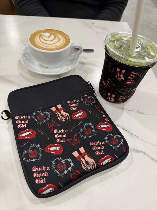 Dark Romance E-reader & cup sleeve Combo