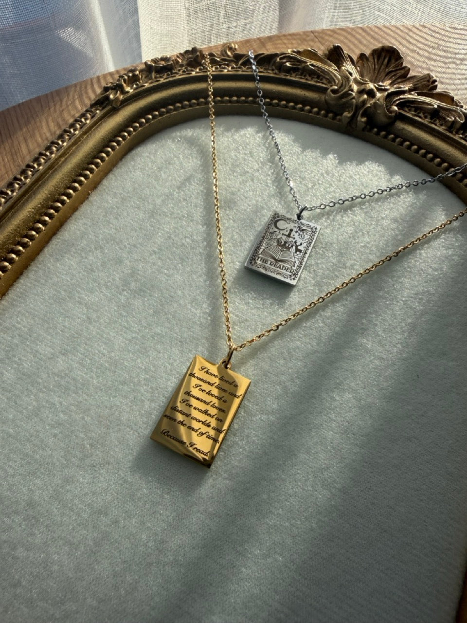The Reader Necklace
