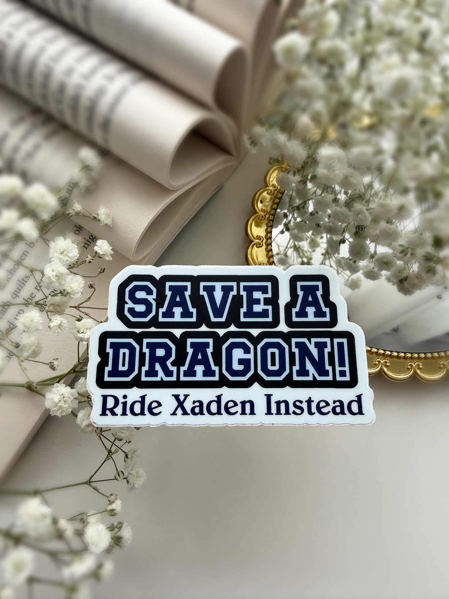 Save a Dragon Sticker