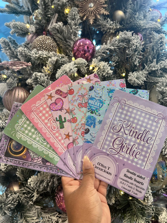 ✨Double Sided Kindle Inserts ✨