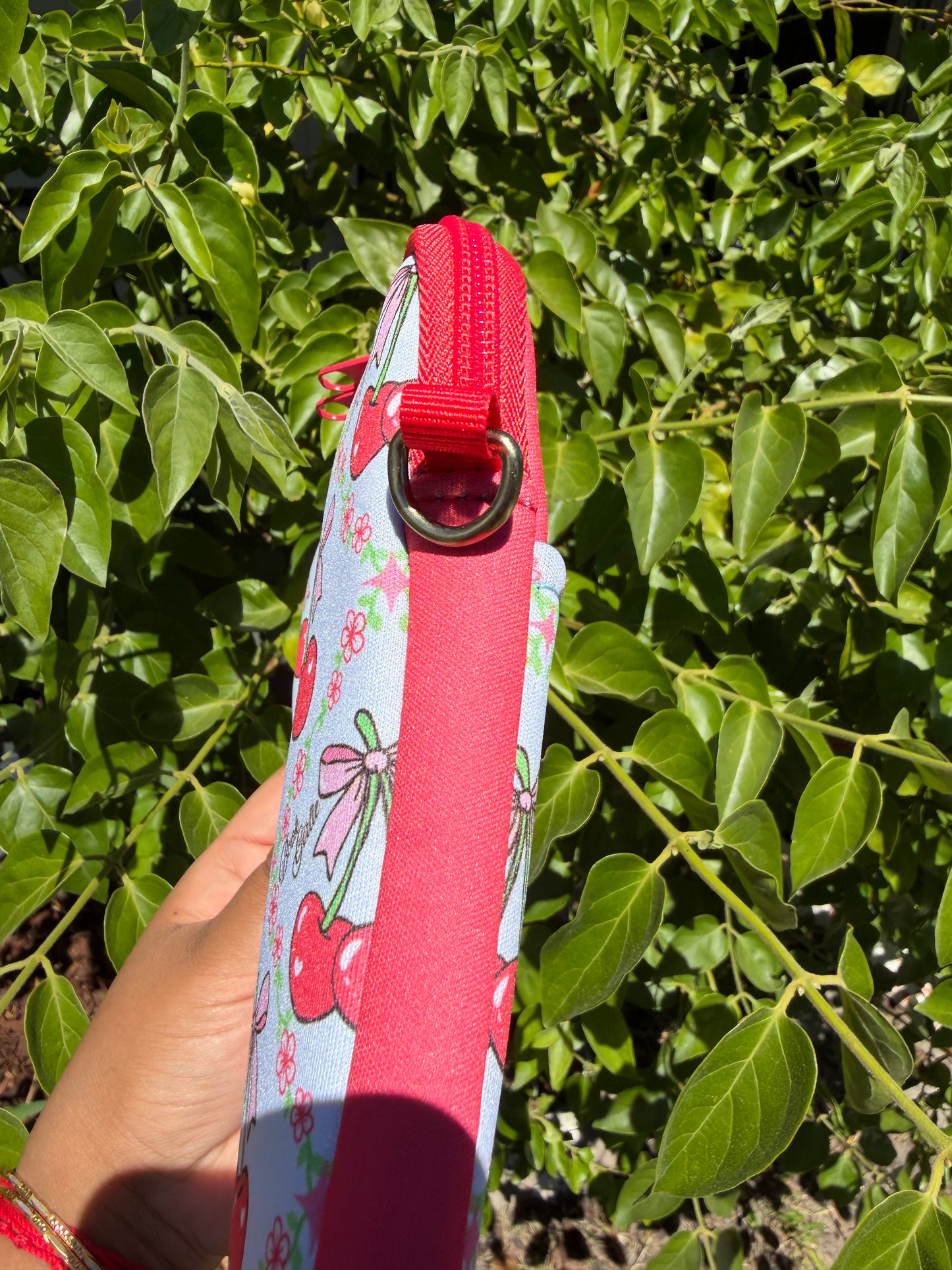 Book Girlie Cherry E-reader & cup sleeve Combo