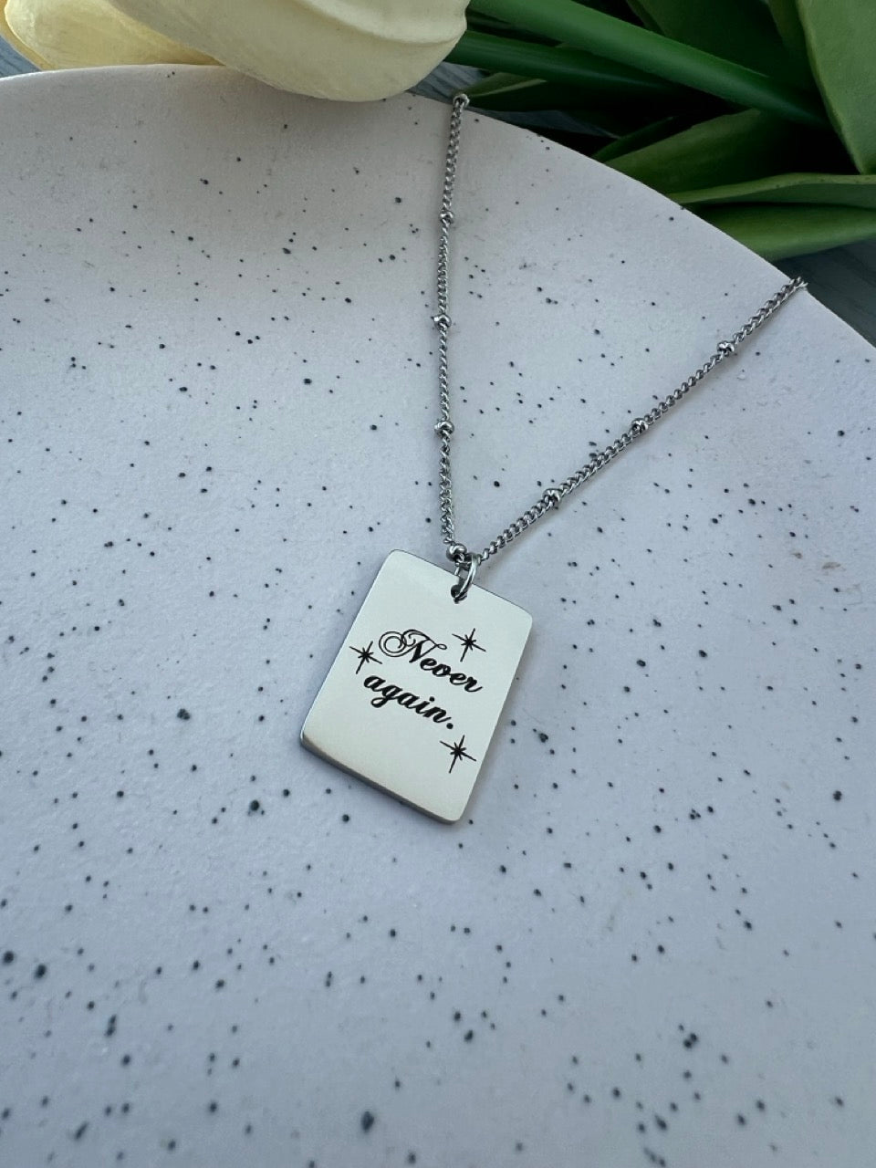 SJM Quote necklaces