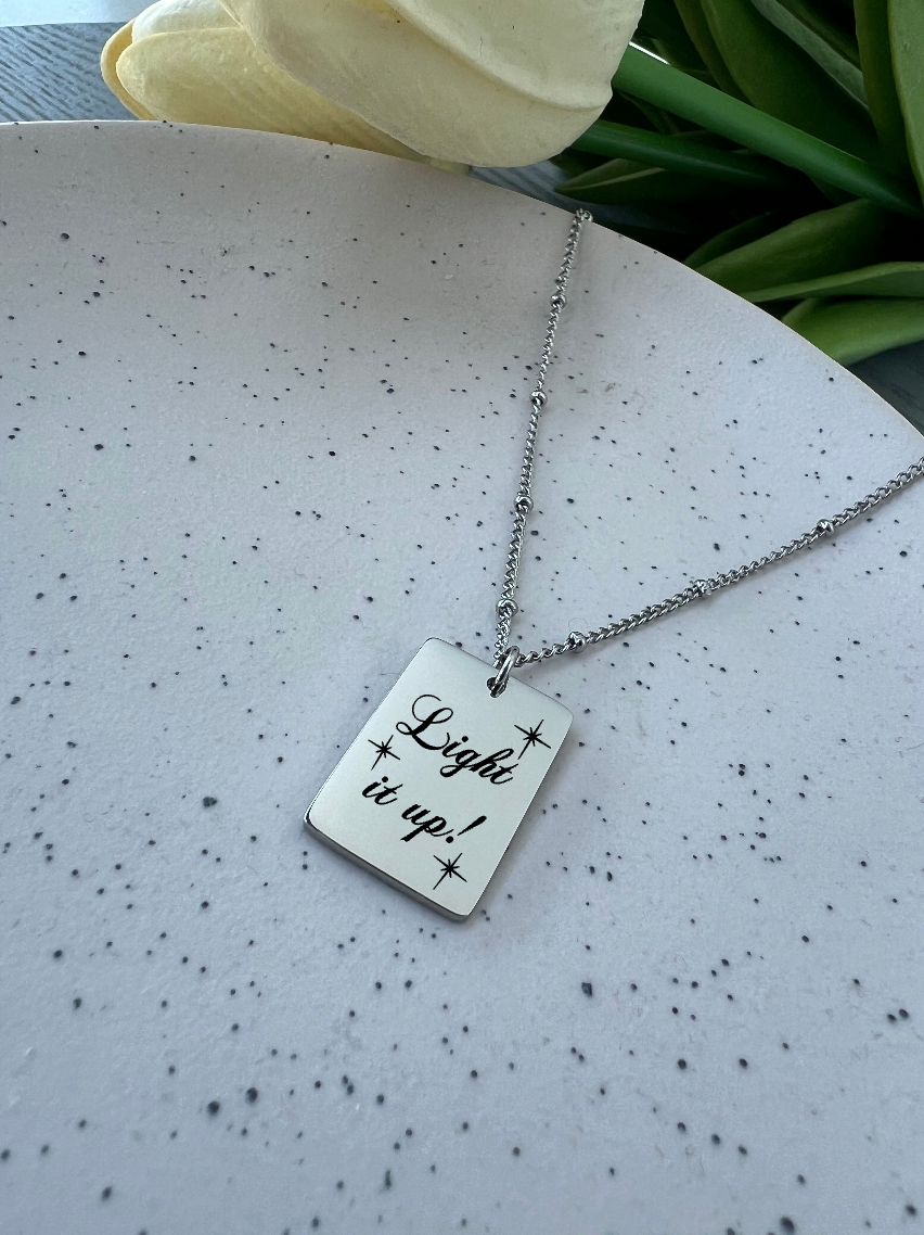 SJM Quote necklaces