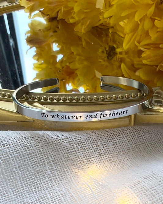 Throne of Glass Quote Bangle