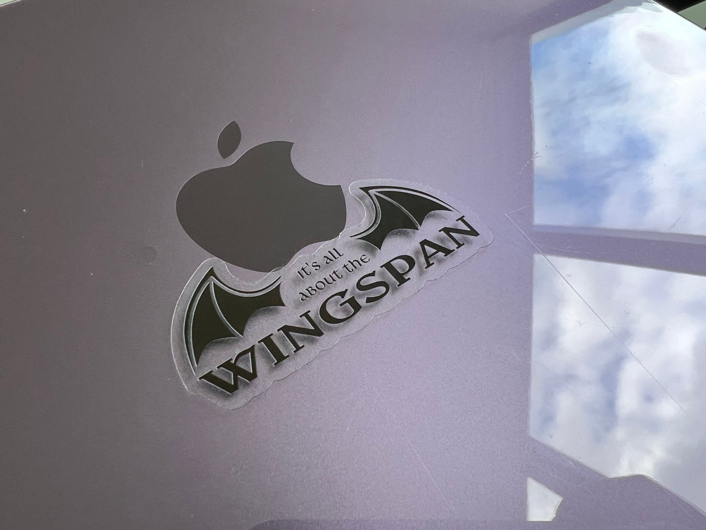 Wingspan clear sticker