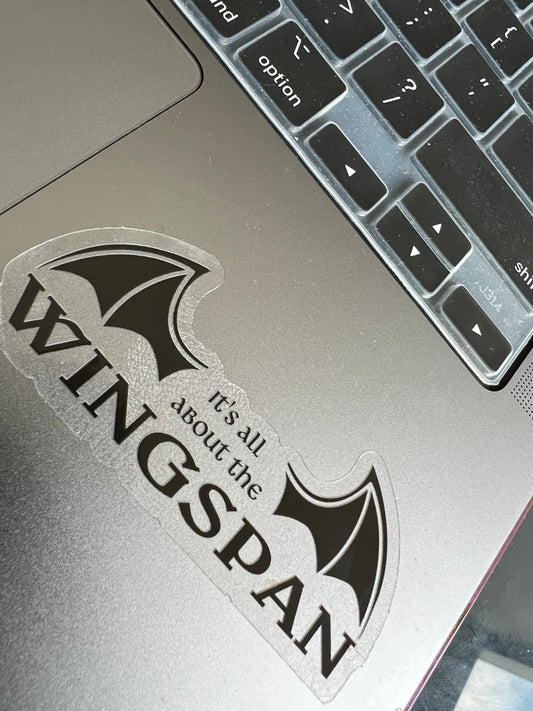 Wingspan clear sticker