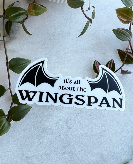 Wingspan sticker