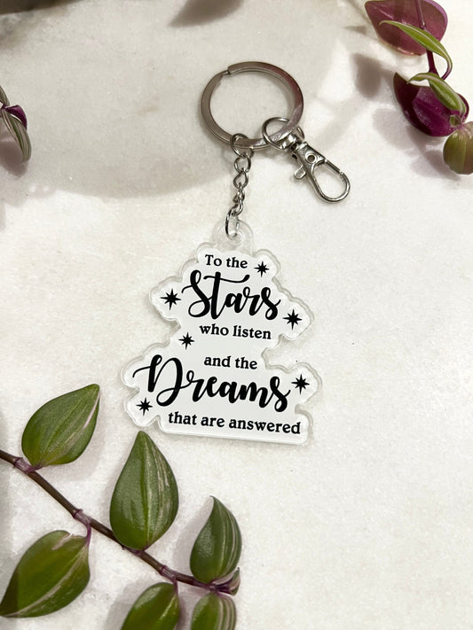 To the Stars who listen Keyring