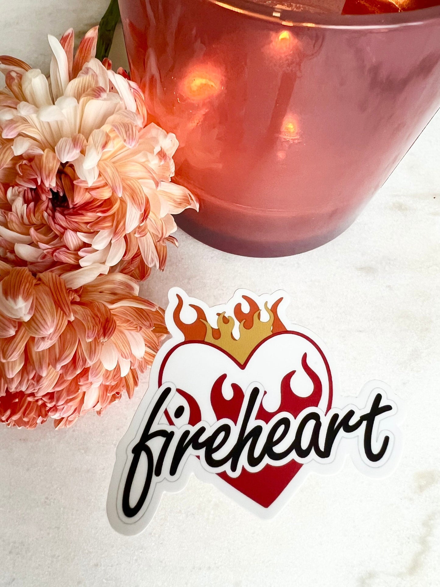 Fireheart sticker